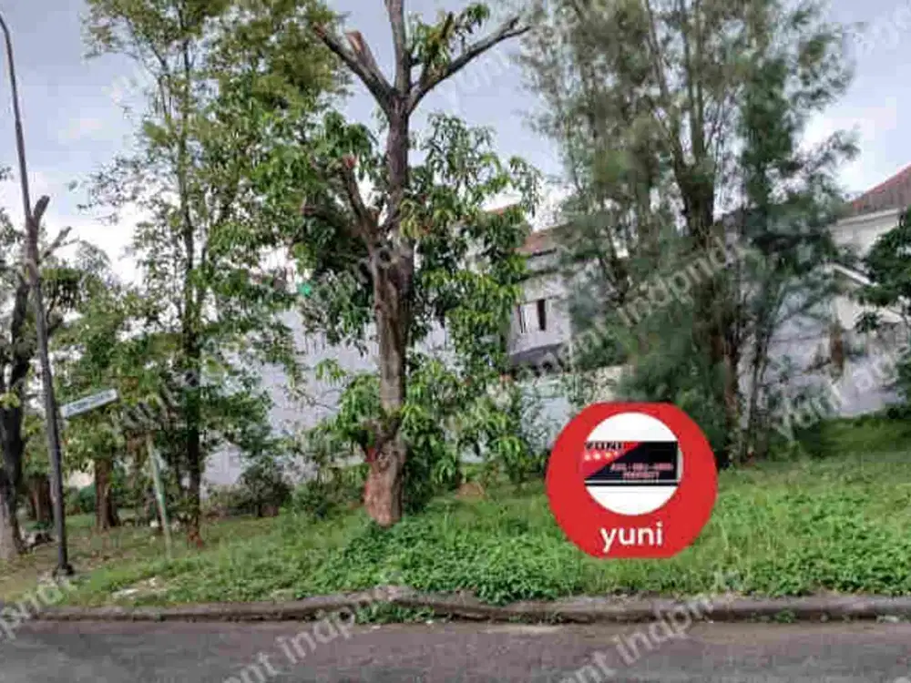 Tanah kavling hoek view taman@Legenda wisata cibubur