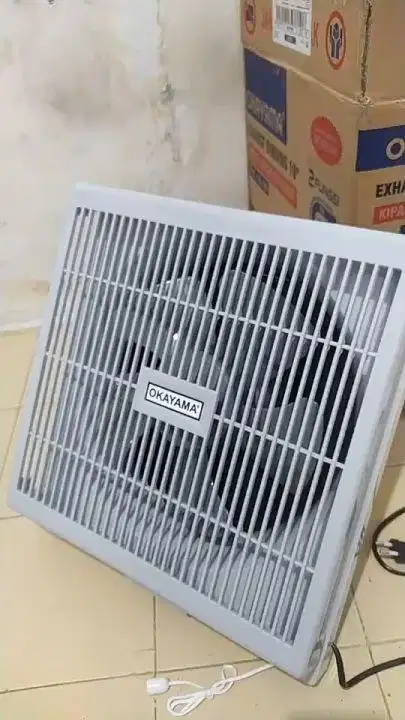DIJUAL RUGI EXHAUS FAN OKAYAMA BARU