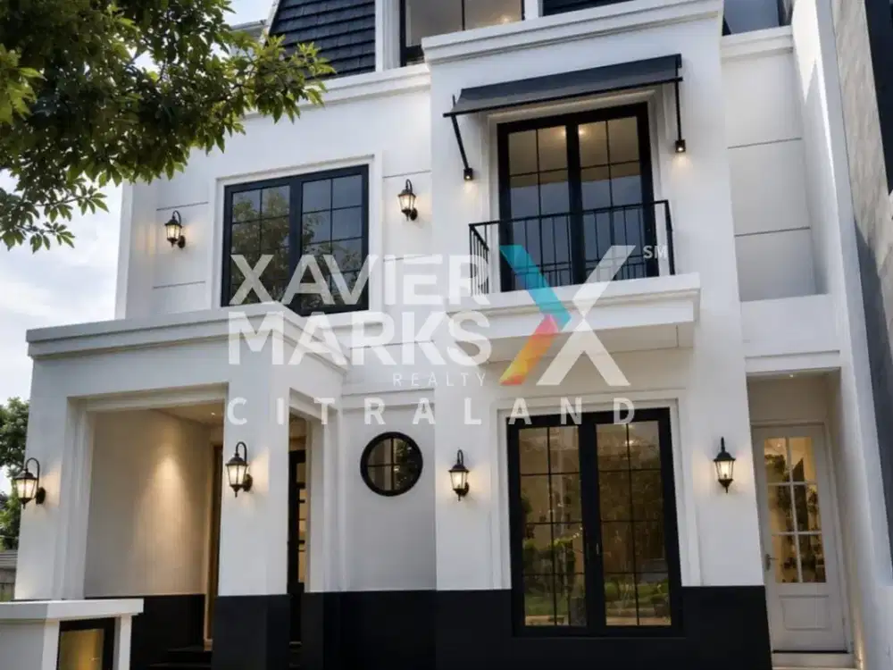 Rumah American Modern Citraland Woodland, Semi Furnished & Smart Home