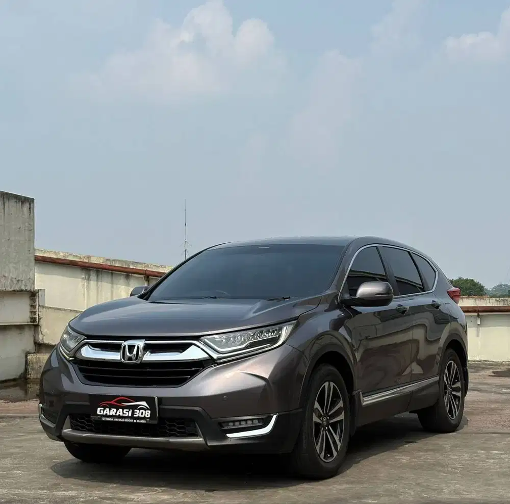 Honda CRV Turbo Prestige 1.5 AT 2020 Abu Abu CR-V KM 7o rb record