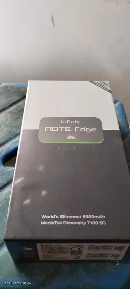 Infinix note edge 8/256GB BARU