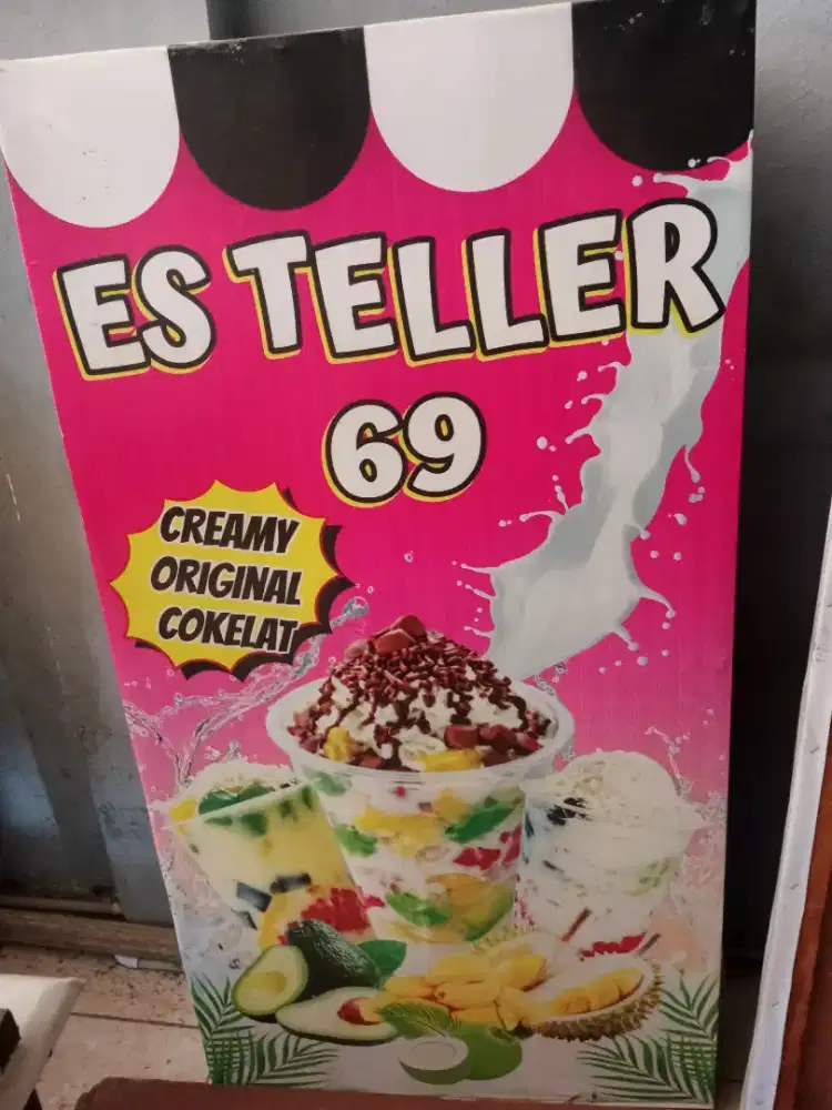 Jaga kedai es teler