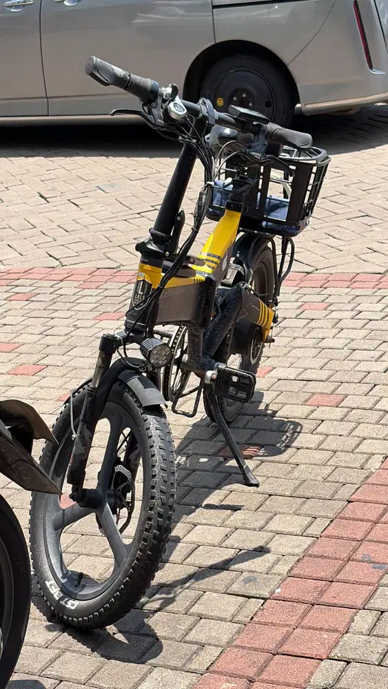 LANKELEISI Sepeda Listrik Bike Moped 48v 10,4Ah - G650 bisa dilipat