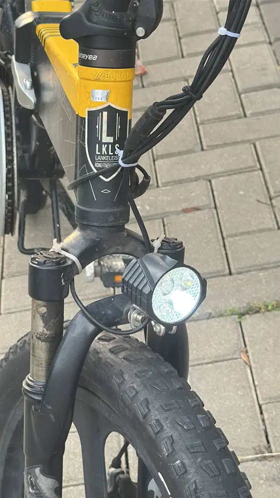 LANKELEISI Sepeda Listrik Bike Moped 48v 10,4Ah - G650 bisa dilipat