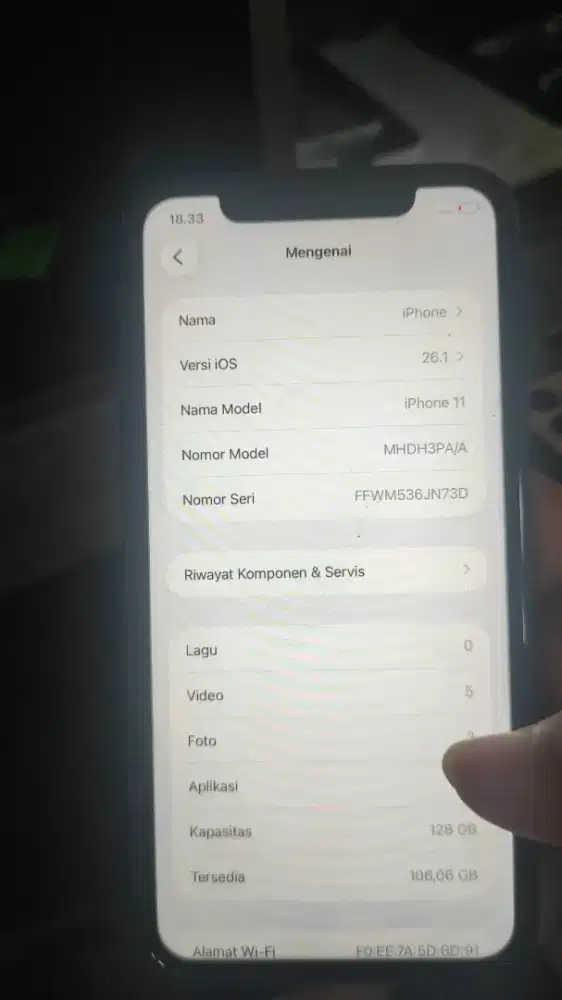 Ip 11 128 gb bh100 allop