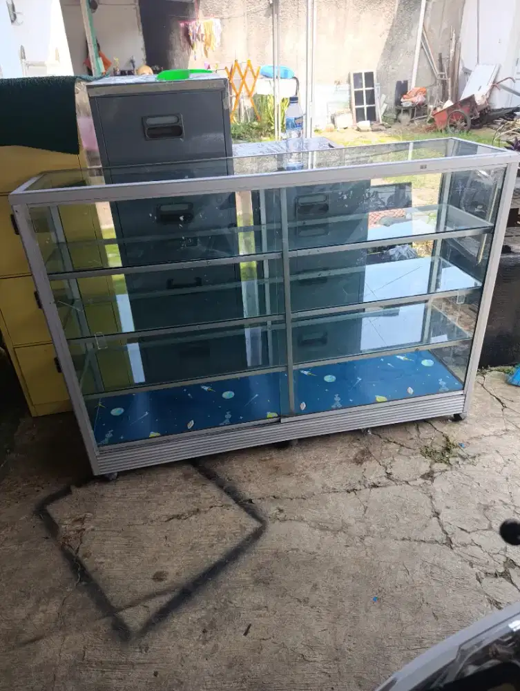 Jual Etalase sembako second 1,5 m, Lok Pondok cabe udik, Tangsel