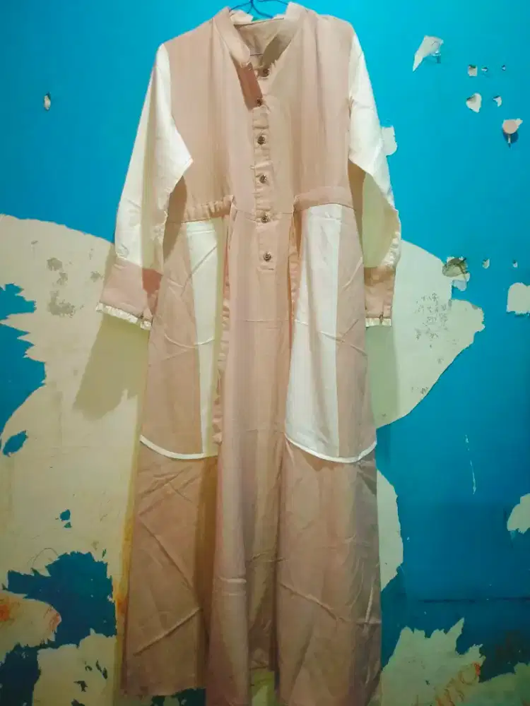 Gamis Ranty Prelove + Jilbab segiempat