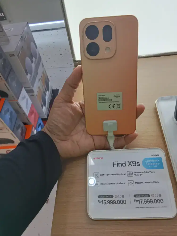 Oppo  Find X9s 12 garans resmi