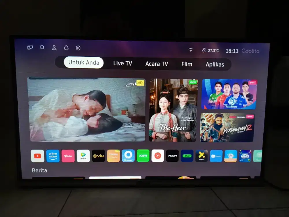 Smart TV merek Coocaa