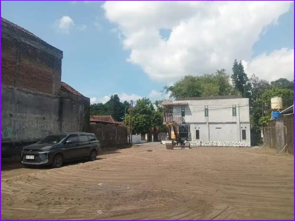 Dekat Pntu Tol Trihanggo Dijual Tanah Jogja JL. Damai Sleman