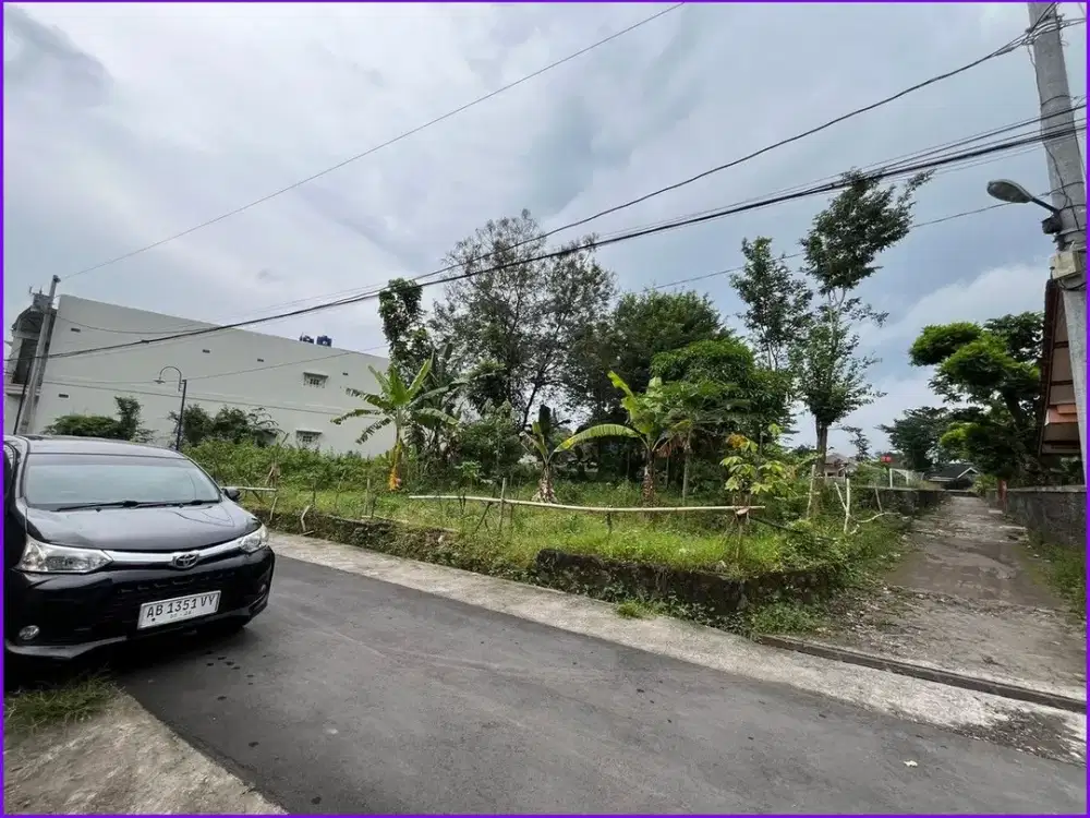 Dijual Tanah Jogja di Jl. Pandanaran Dekat Pasar Umbul