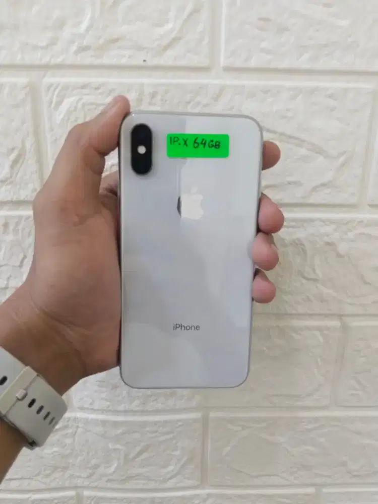 Jual iphone X 64gb ibox keadaan mulus nominus fullset