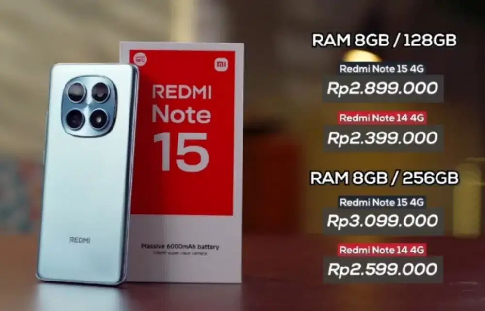 Redmi note 15 4g 256 Gb