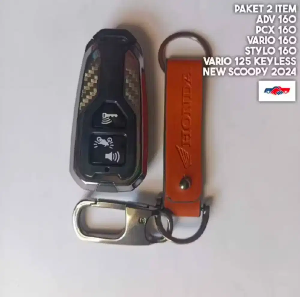 Cover dan gantungan remote Honda