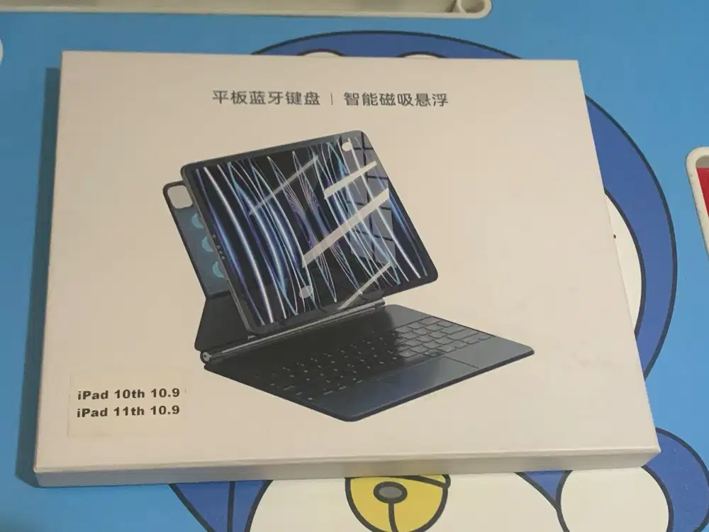 Magic Floating Keyboard For iPad Gen 10 dan iPad gen 11