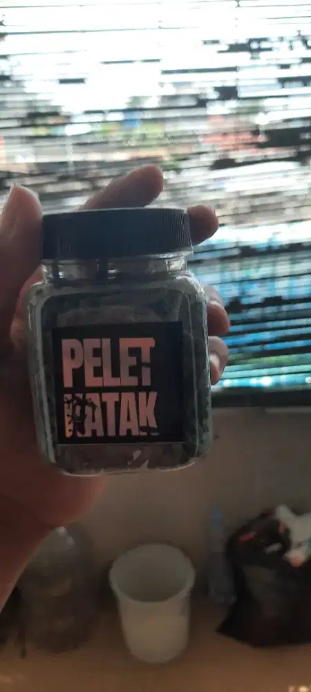 Pelet katak 100 %asli
