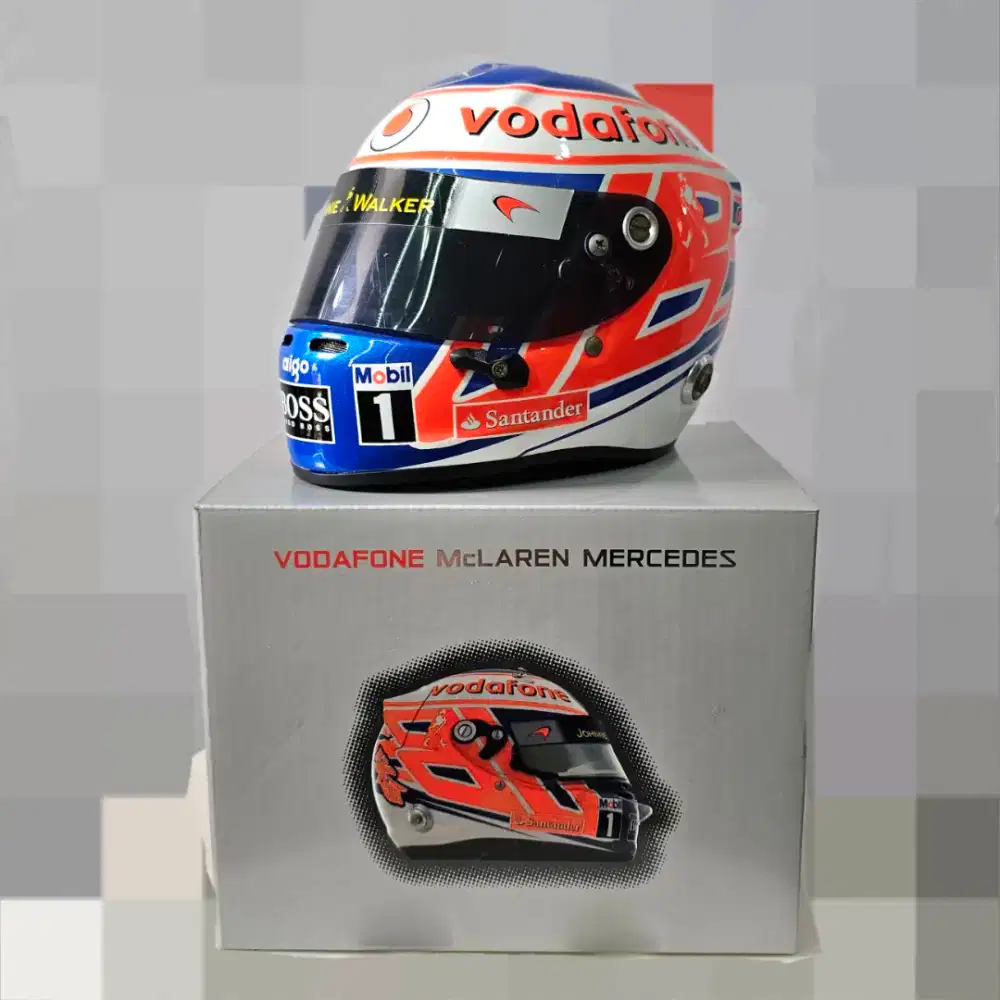 F1 miniature helmet