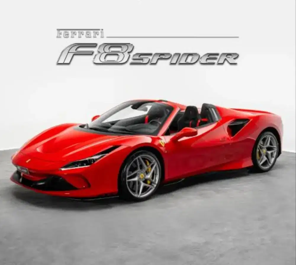 Dicari Red Ferrari F8 Spider Low KM 100-1000