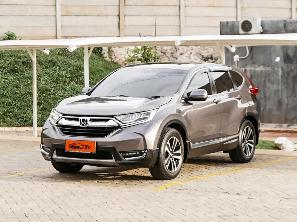 Honda CRV Turbo prestige 1.5 metik 2019 abu abu genap