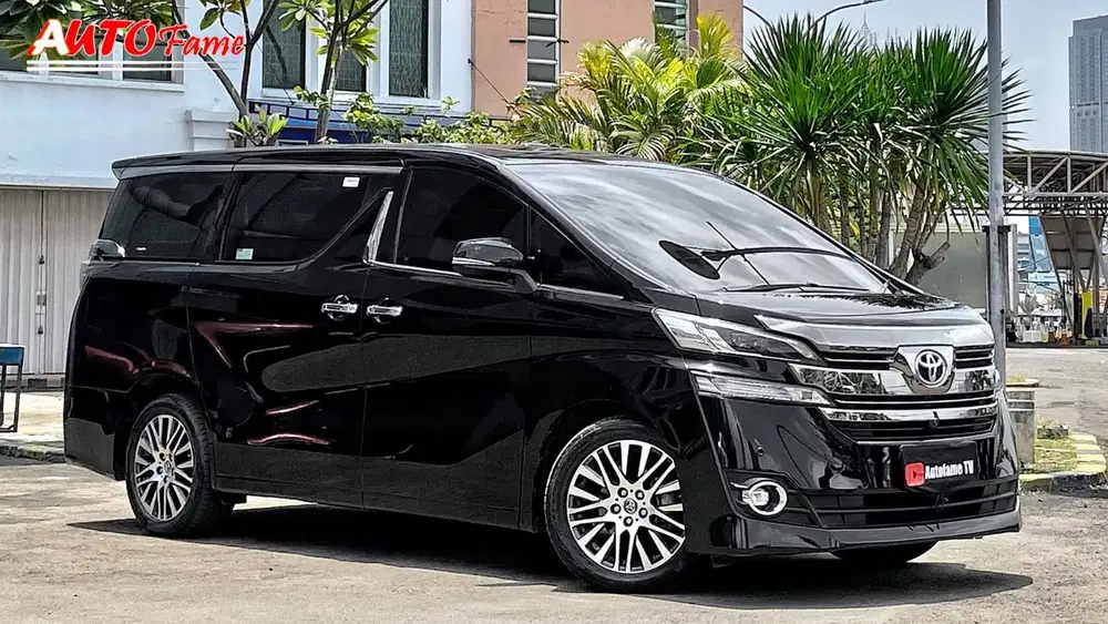 Toyota New Vellfire 2.5 G ATPM NIK 2017