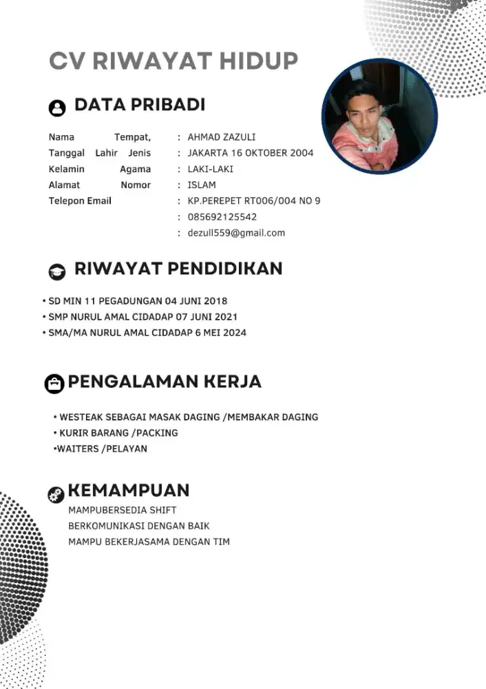 Mencari pekerjaan secepatnya