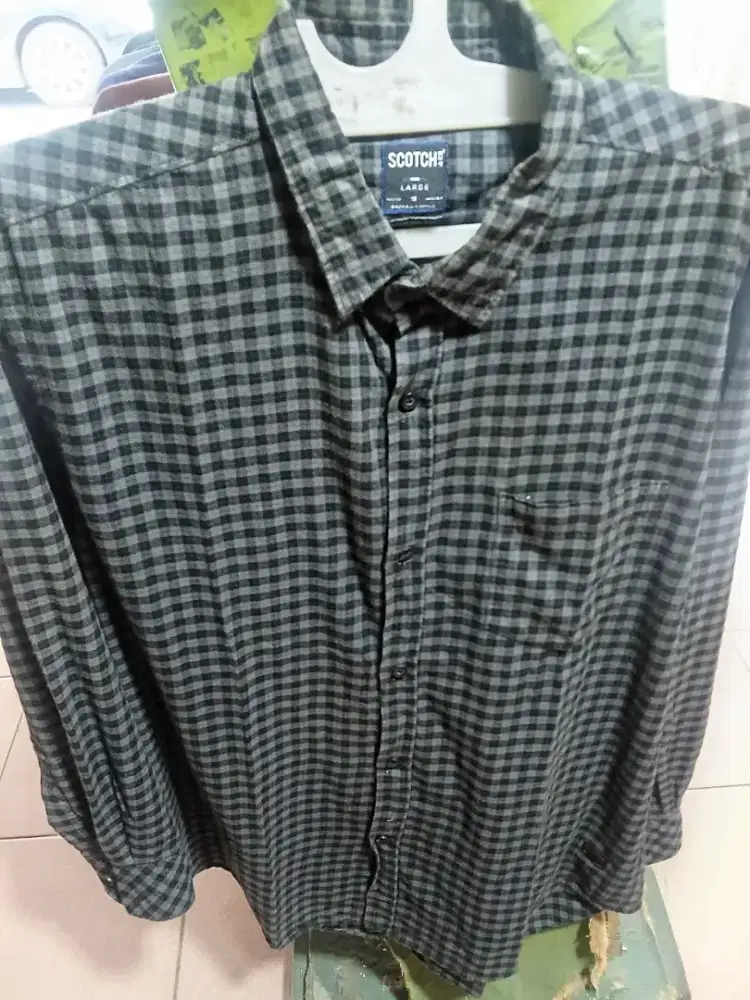 Baju atas pria santai ukuran L