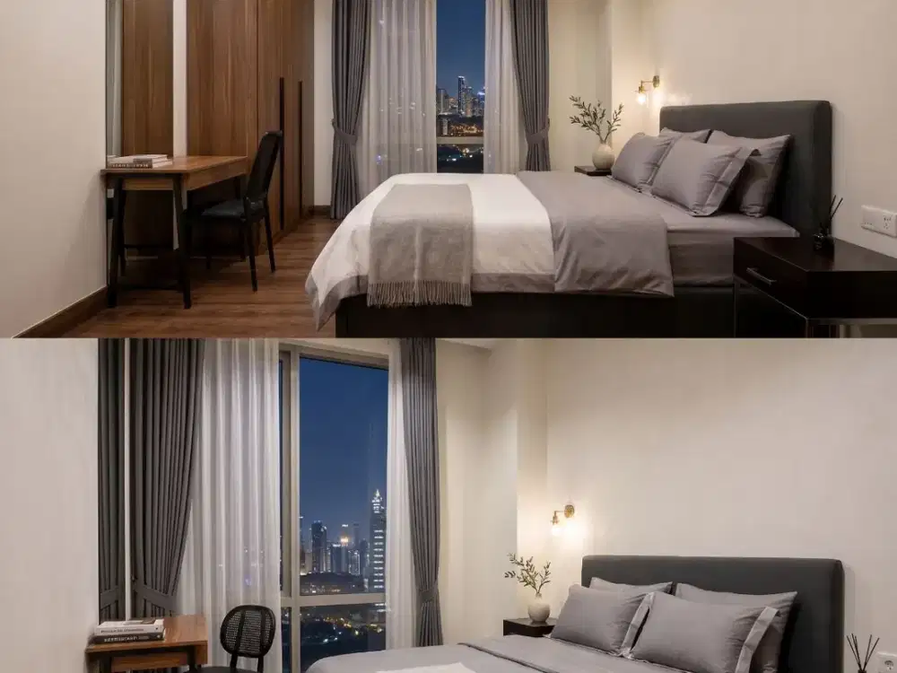DISEWAKAN APARTEMEN THE ELEMENTS KUNINGAN MEWAH DANN STRATEGIS FULL FURNISH  LOKASI PREMIUM CBD JAKARTA