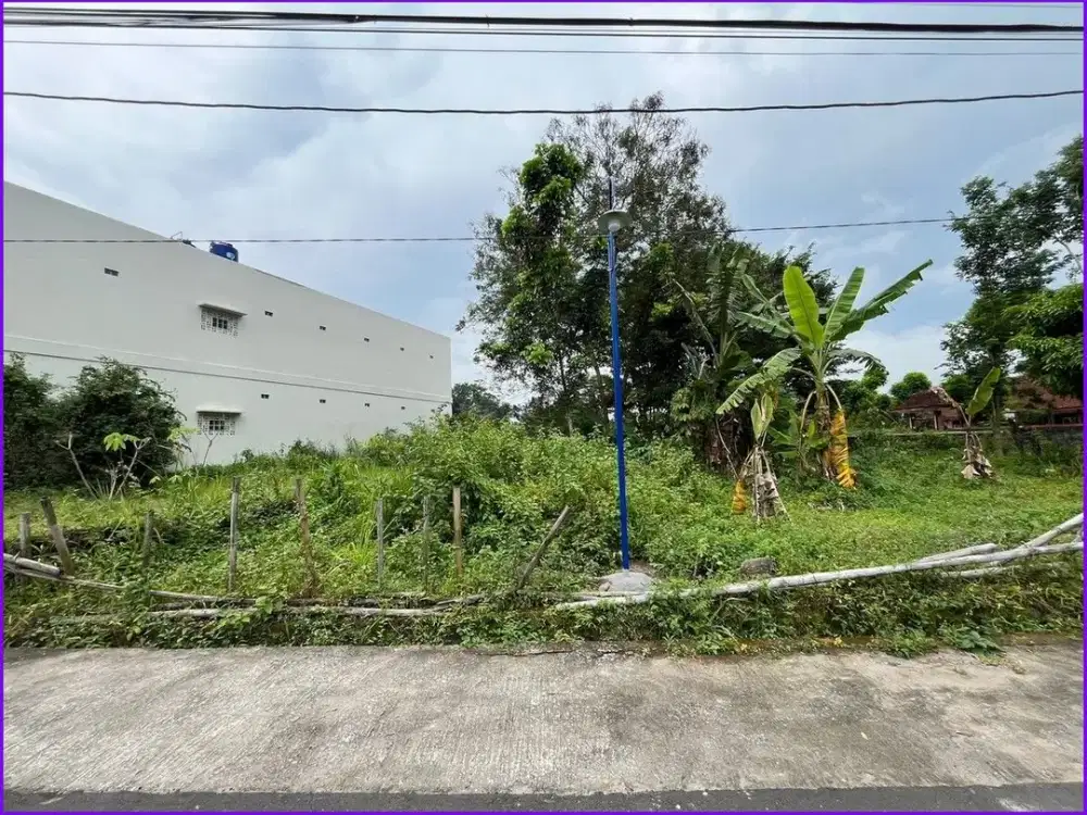 Tanah Dijual Jogja di Jl. Kaliurang Km.12 Dekat Raminten Jakal