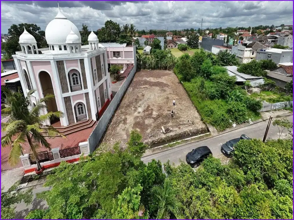 Tanah Yogyakarta di Jl. Beringin Raya Dekat Pasar Stan