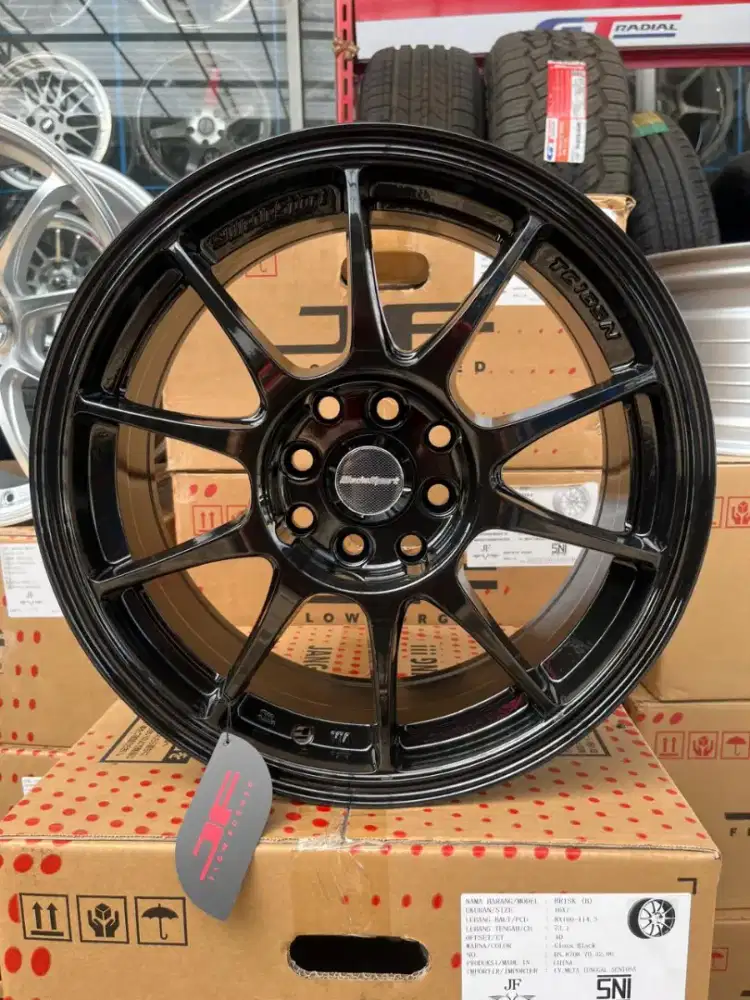 Wedssport tc105x ring 16 lebar 7 pcd 4x100/114,3 ET 40 avanza vios
