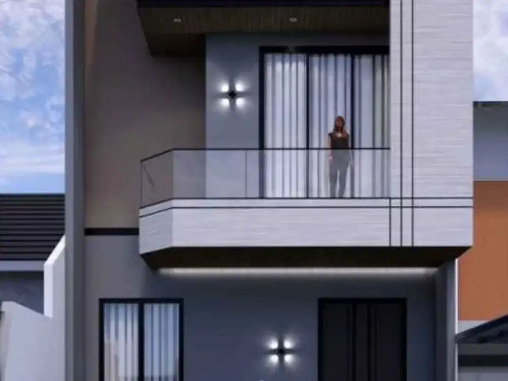 Dijual Brand New Rumah Bangunan Mandiri di Sutera Flamboyan - Modern Minimalis