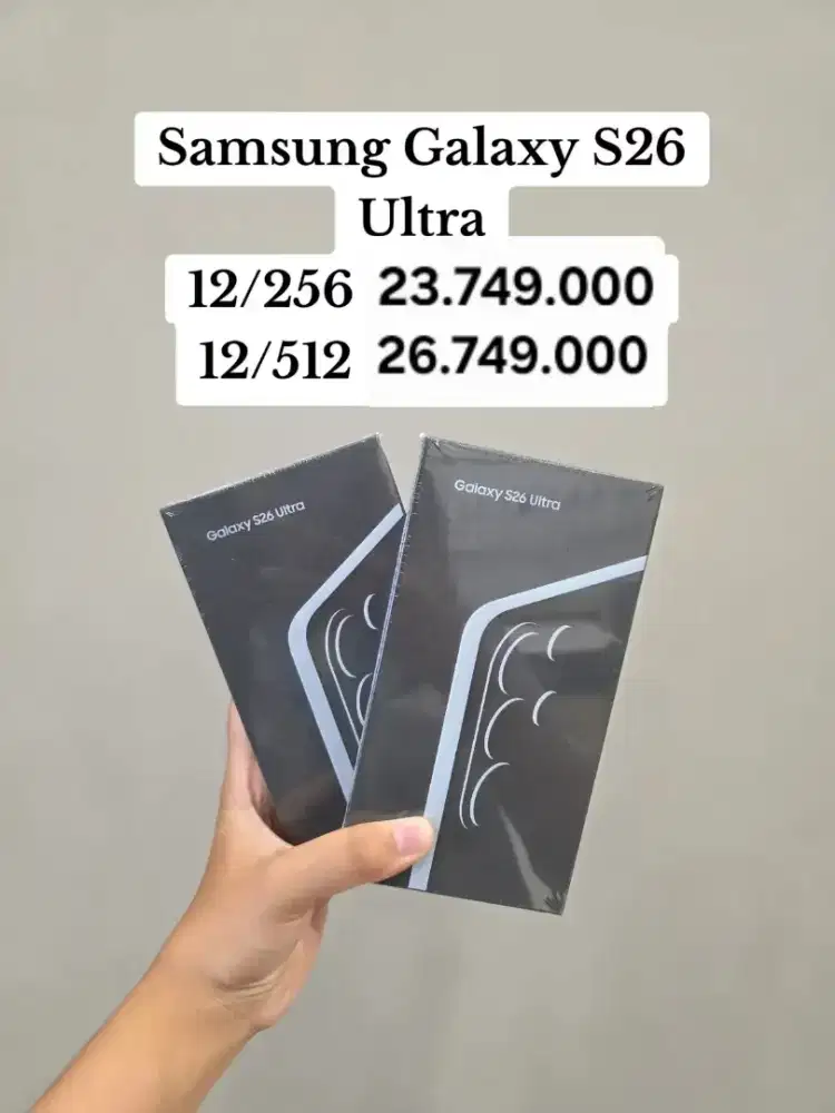 CICILAN BUNGA 0% BELI S26 ULTRA DAPAT VOUCHER BELANJA BEBAS PILIH