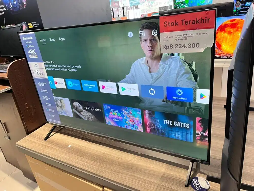 STOK TERAKHIR! CICILAN TV PANASONIC SMART 4K 55 INCH