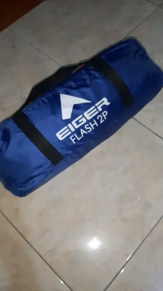 Tenda Eiger Flash 2P Blue Original - Second Like New (Baru 5x Pakai)