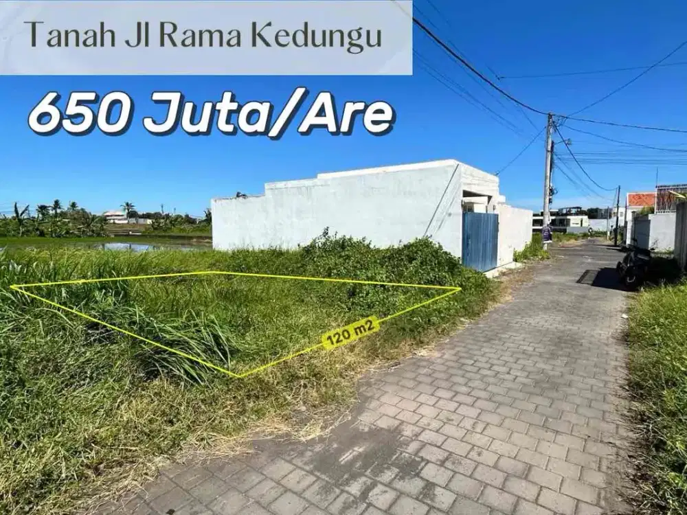 SALE Tanah View Sawah 5 Menit Kedungu