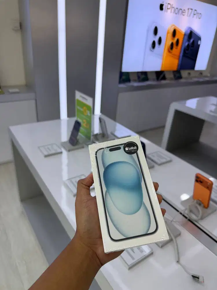 IPHONE 15 128 NEW RESMI
