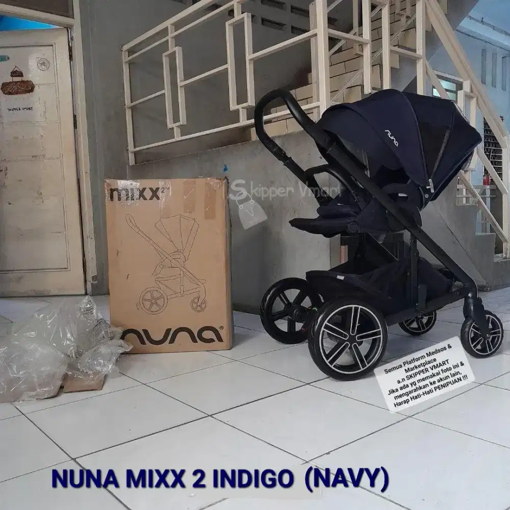 Stroller Stroler NUNA MIXX 2 INDIGO (NAVY) Not Caviar