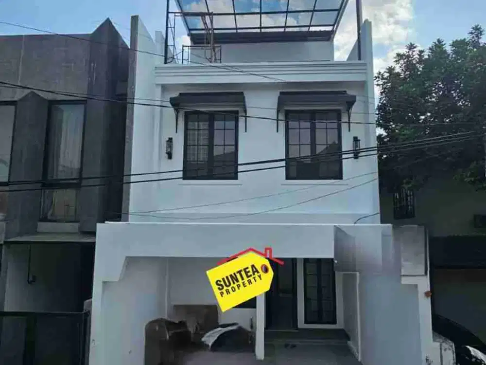 Rumah Bergaya American Classic Di Pesanggrahan Jakarta Selatan