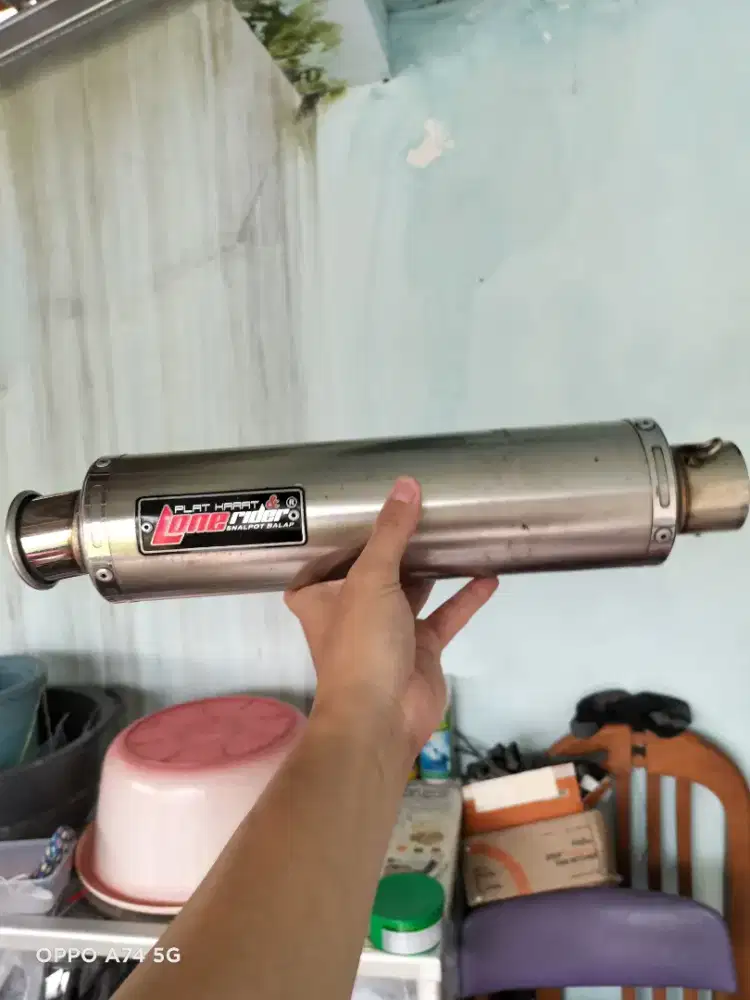 Knalpot Lone rider 100% Original ex satria fu