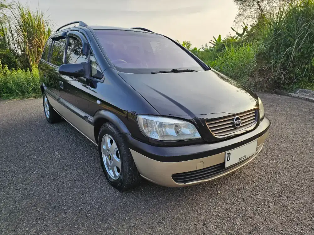 Jual Cepat Chevrolet Zafira CD 1.8 2003 AT Automatic Hitam Metalic