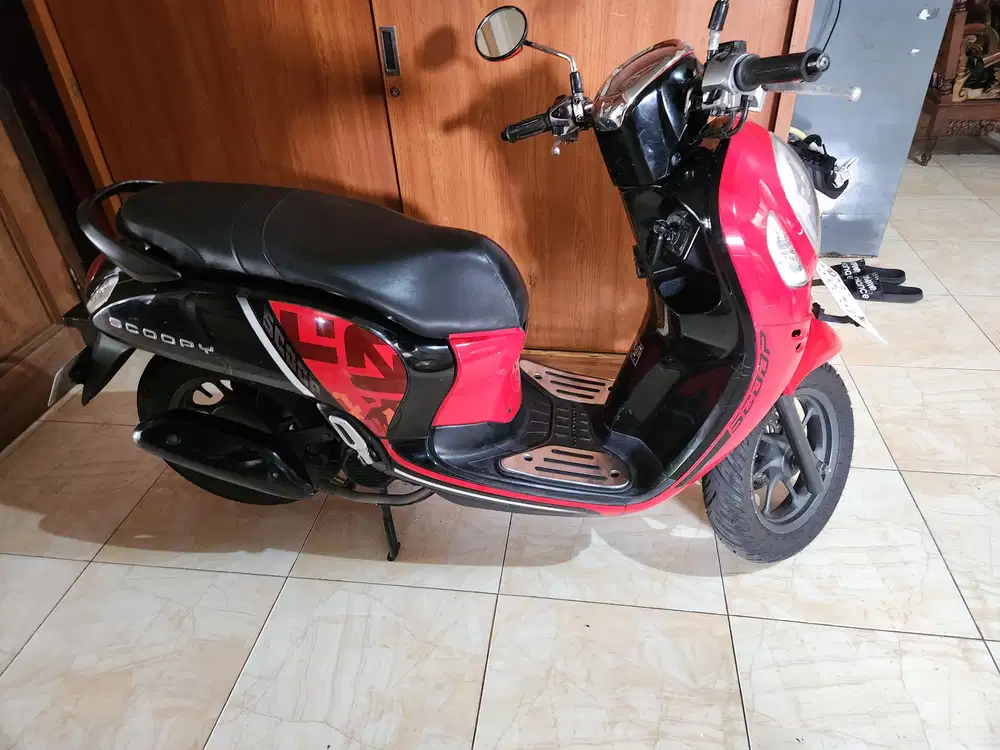 Scoopy merah hitam 2021 awal gbm bisa tunai kredit