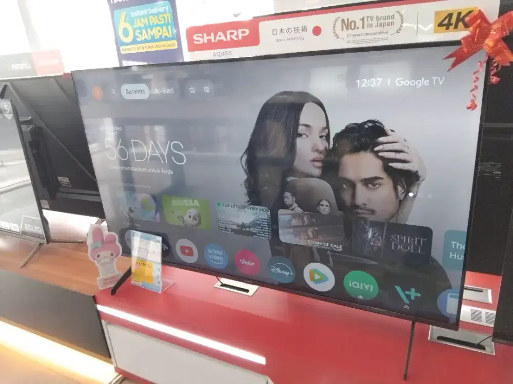 TV Sharp C55HJ 55inch 4k Google TV