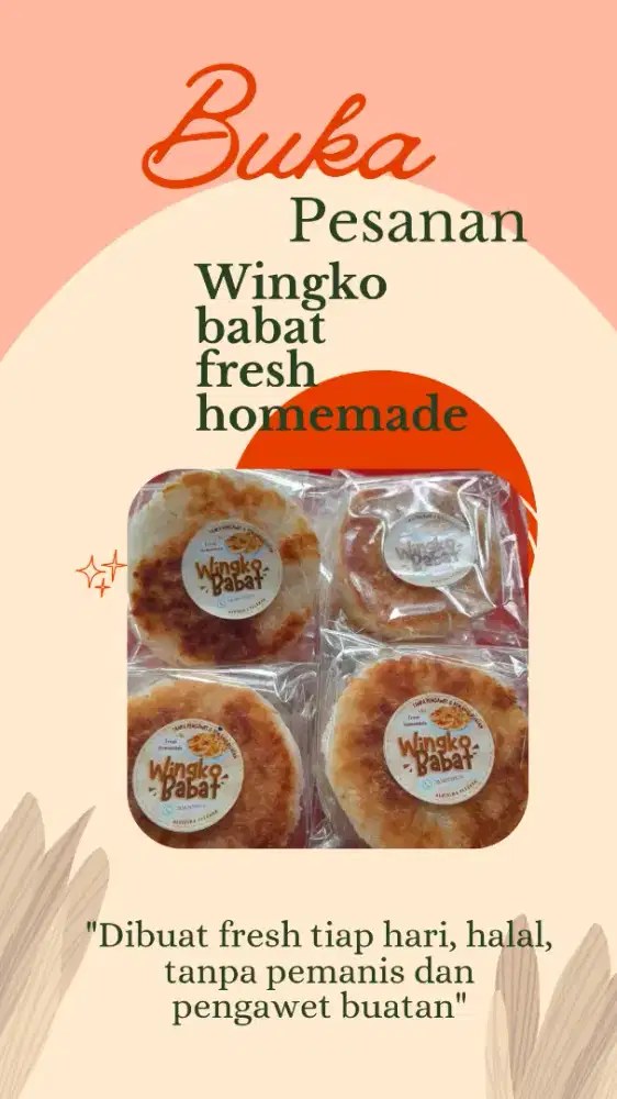 Wingko babat original homemade