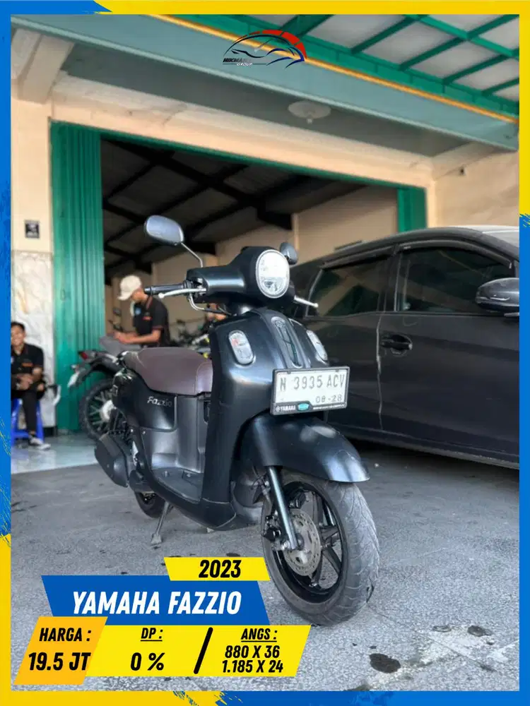 YAMAHA FAZZIO 2023 GASS POLL MASZEEHH HIKMAH MOTOR KEPUH MALANG