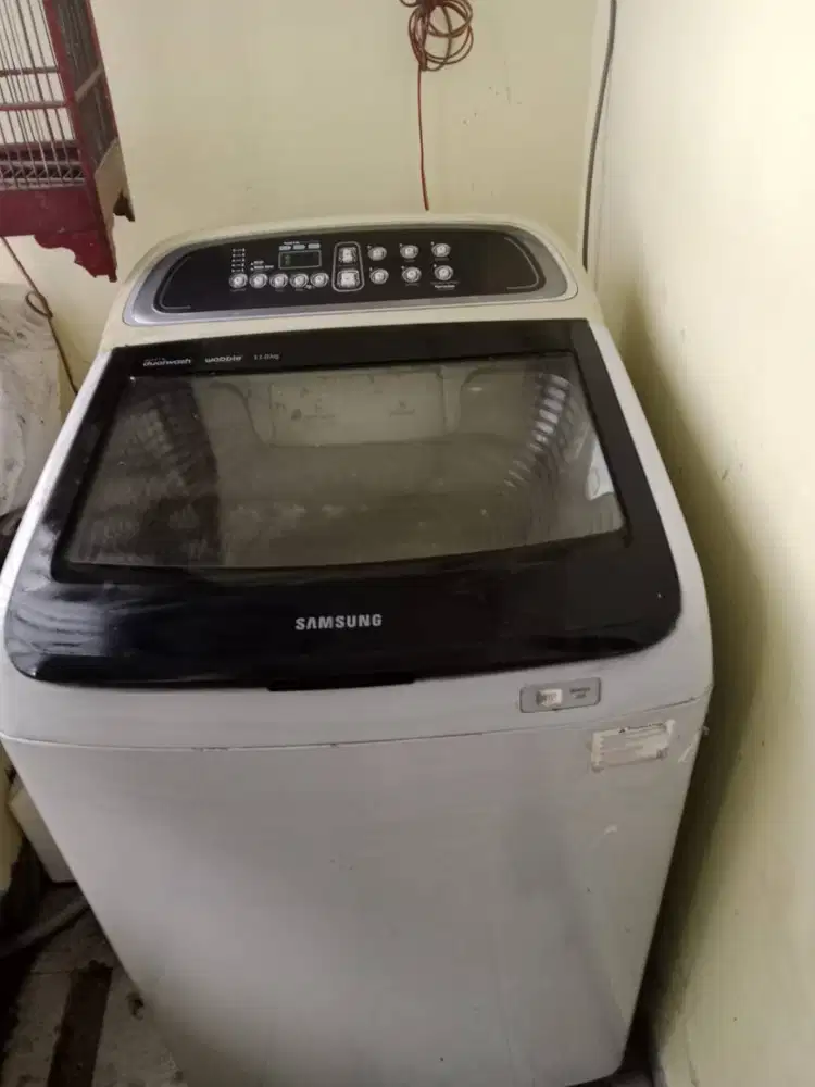 Mesin cuci samsung 11kg di pakai sebentar saja