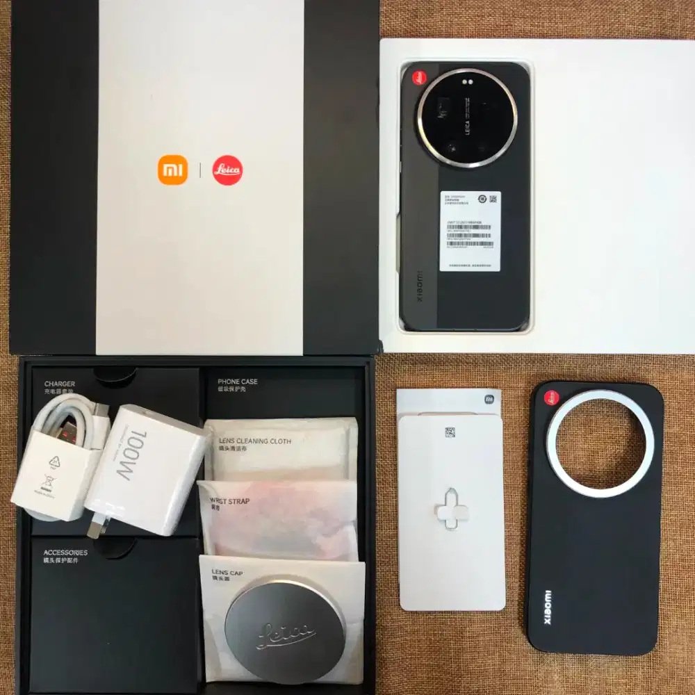 Like new Xiaomi 17 Ultra Leica Edition 16/512GB Black CN Pajak resmi