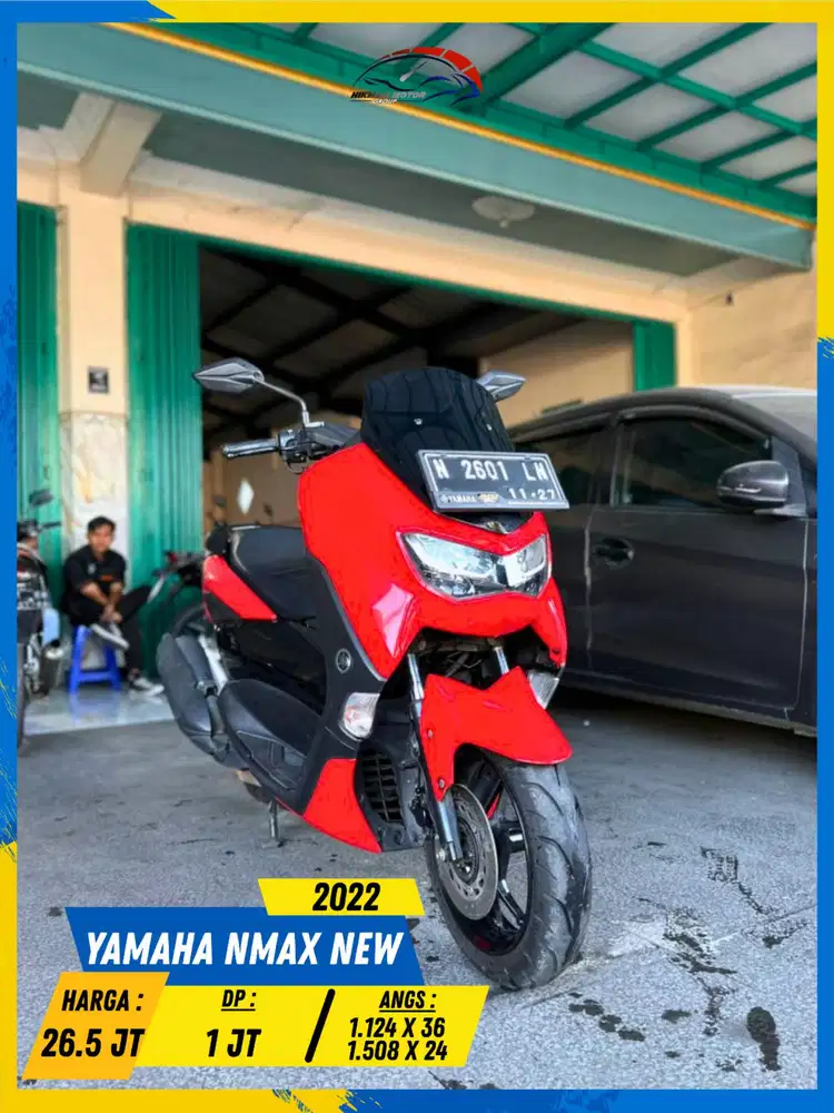 YAMAHA NMAX NEW 2022 MONGGO READY MASZEHH HIKMAH MOTOR KEPUH MALANG