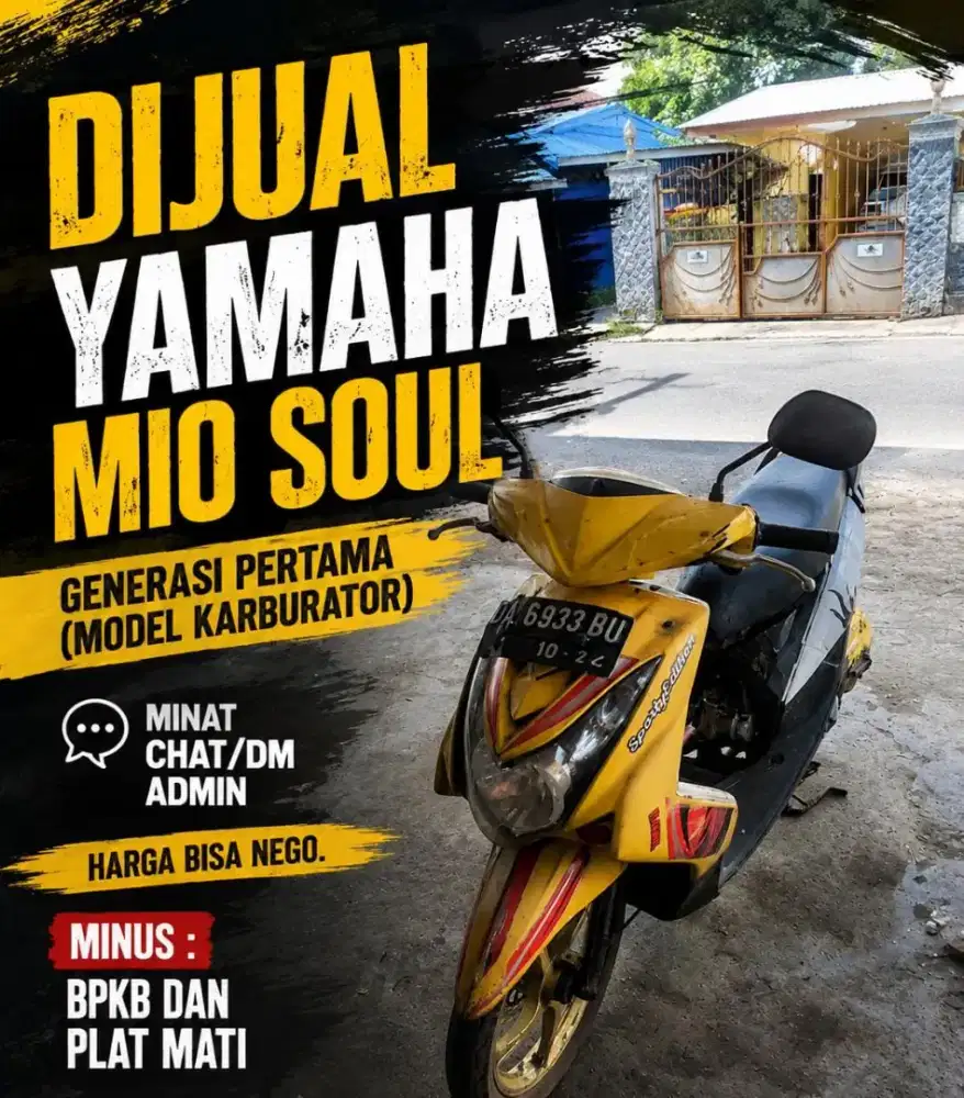 Jual motor bekas (bisa nego)