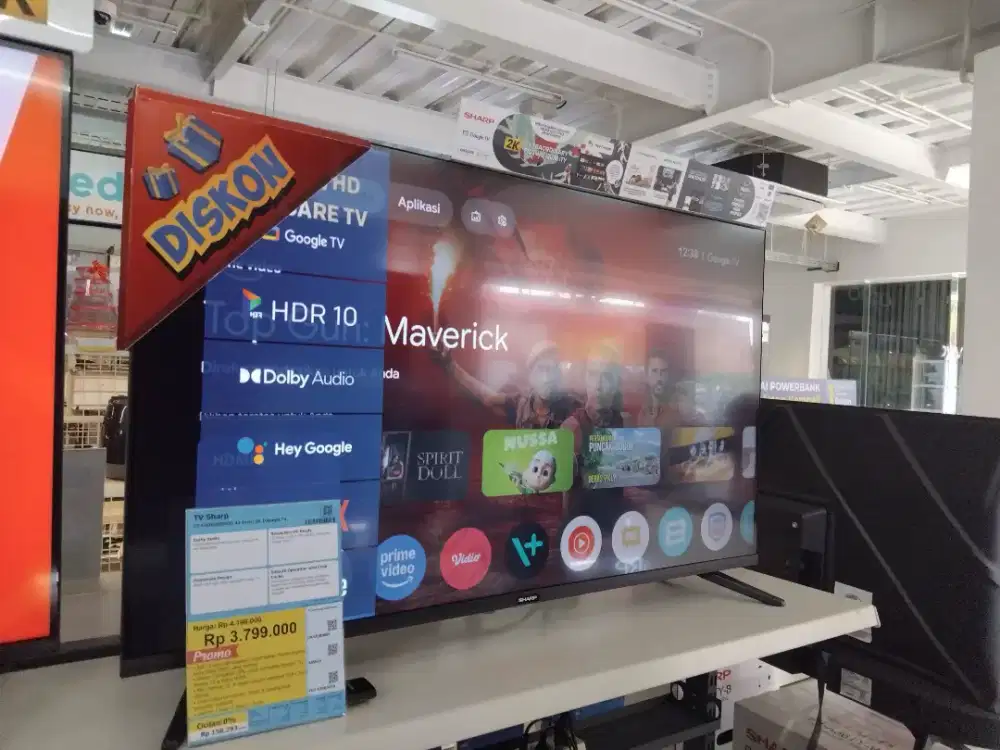 TV Sharp C43GH 43 inch 2k Google TV