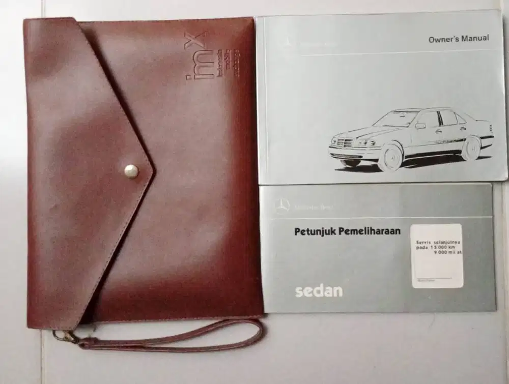 Buku Manual & Pemeliharaan Mercedes Benz W202 C180/200/230 1994-1996/7